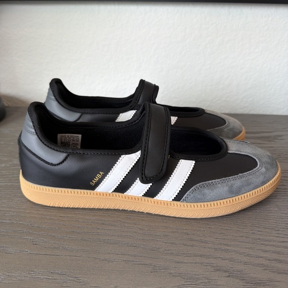 adidas Shoes - Adidas Samba Mary Jane's Core Black Sneakers Women's 9 Men's 8 Unisex